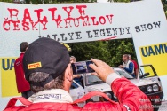 Rallye Český Krumlov: Cílová rampa